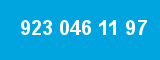 923 046 11 97 923 046 11 97